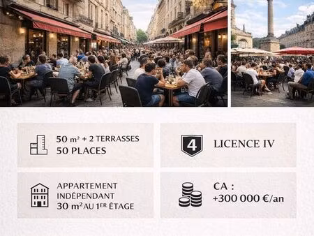 bar 50 m² bordeaux