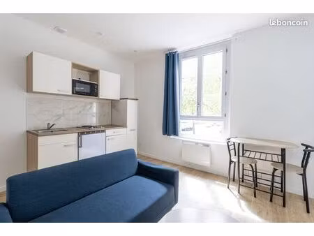 appartement t2 meublé - dpe b - centre ville