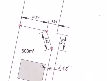 terrain 727 m² laille