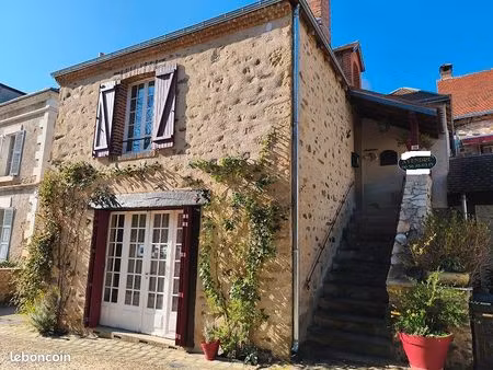 coeur gargilesse grande maison de charme av poss. commerce  galerie ou accueil