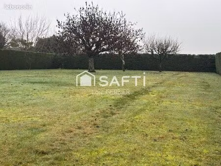 terrain 956 m² monnaie
