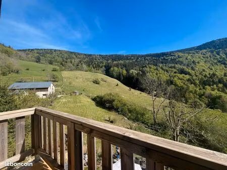 duplex 62 m² | le sappey-en-chartreuse | 1 000 m d'altitude | 25 min de grenoble