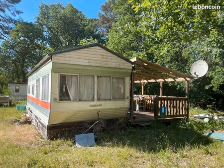 mobil-home en l'état