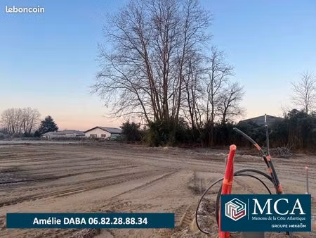 terrain 592 m² benesse maremne