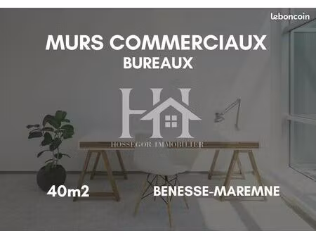 bureaux 40 m² bénesse-maremne
