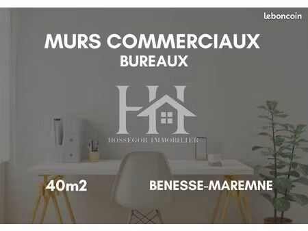 bureaux 40 m² bénesse-maremne