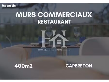 murs commerciaux 400 m² capbreton