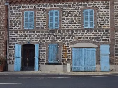 maison de bourg à fort potentiel – 1 étage + combles aménageables – vergongheon (43360)