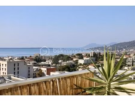 3 p  72 m² – vue mer panoramique - 8ème étage – roi soleil antibes