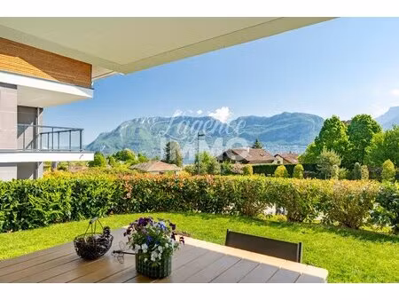 magnifique t4 avec vue lac et montagnes à sévrier