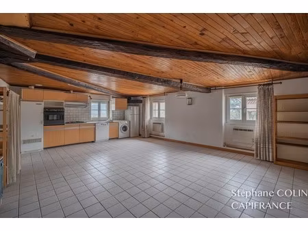 dpt isère (38)  à vendre tullins appartement t4 de 90 m² + combles