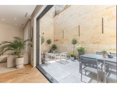 magnifique maison en pierre 6 ch. et terrasse bordeaux saint-seurin