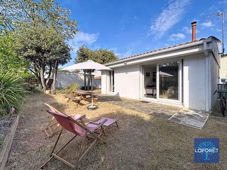 les sables d'olonne - quartier de la pironnière - maison 3 pièces 64 m2 avec jardin et gar