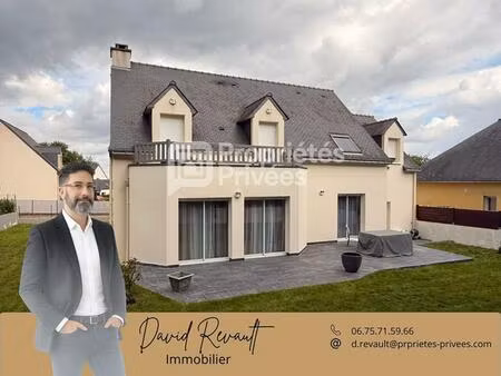 maison familiale à elven  170 m² habitables  8 pièces dont 5 chambres  édifiée sur un terr