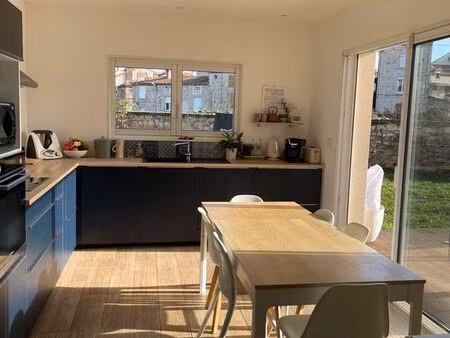 maison 4 chambres - 145 m² - jardin de 350m²