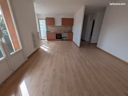 appartement traversant t3 exposition sud