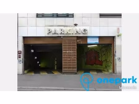 parking/box 12 m² paris 20