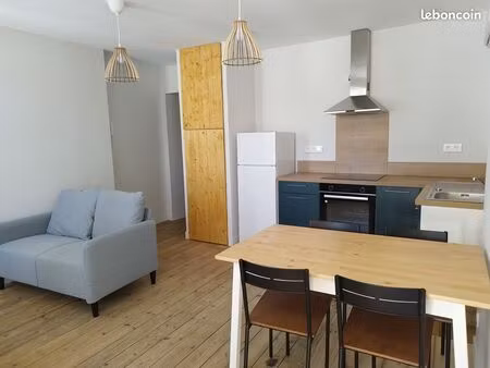 appartement t3 rénové et meublé – centre-ville