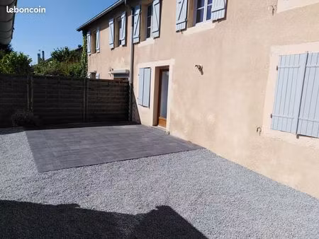 appartement f2 avec terrasse privative