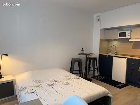 studio entièrement meublé 21m2 avec garage