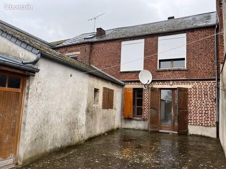 maison 4 chambres + terrain + garage