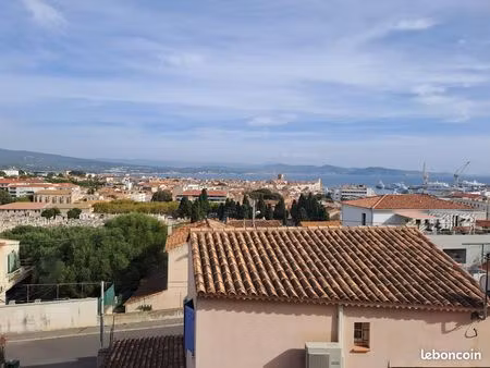 rare à la location : t3 meublé avec vue mer  jardin  garage – la ciotat (location à l’anné