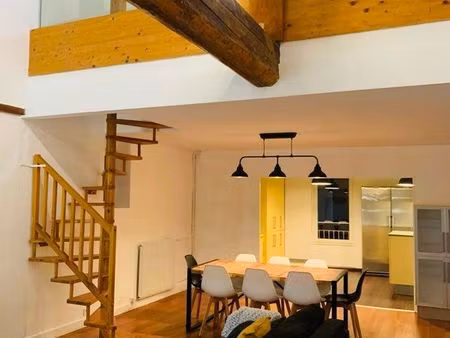 appartement de caractère 123m2 parking sécurisé