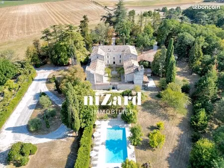 vente | château | 33p | 26ch | 1800 m² | saint-beauzeil | expo sud | terrasse · jardin · p