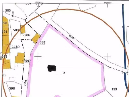 terrain 4170 m² fontans