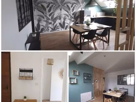appartement lumineux et fonctionnel – centre cherbourg – 1 chambre + espace de vie modulab