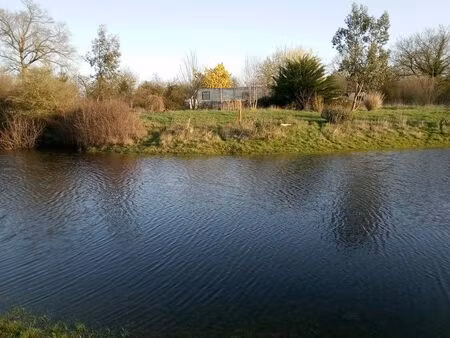 terrain de loisir avec point d'eau