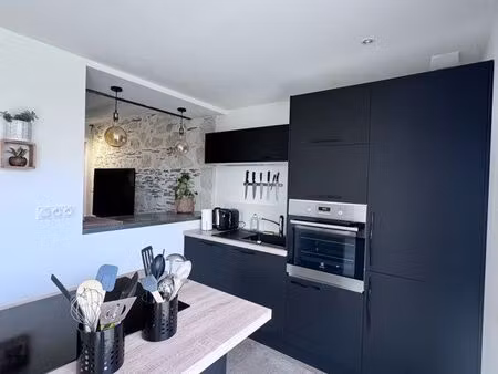 longère rénovée - 127 m2 - terrain 1120 m2 - loire authion
