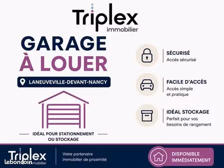garage/box laneuveville devant nancy