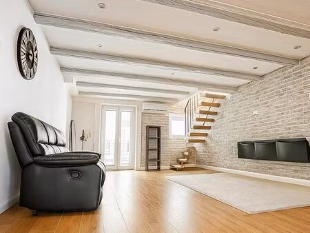 ? loft de 115 m² avec patio – sans copropriété