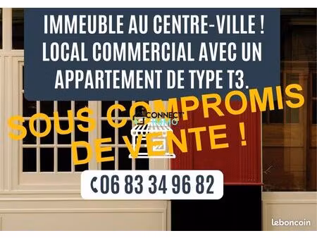 immeuble 100 m² gourin
