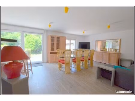 joli f2 60 m2+jardin+terrasse+garage