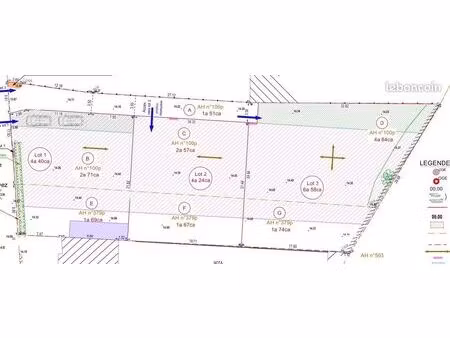 terrain 423 m² belz