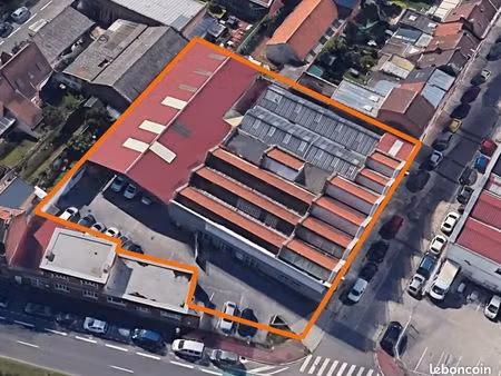local d'activite 1800 m² tourcoing