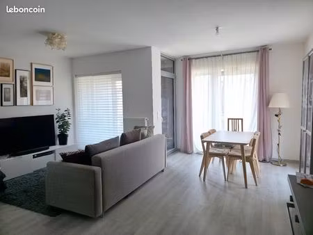 appartement t3 récent - 64 m² avec balcon et parking - lille euratechnologies (aucun trava