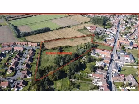 terrain 448 m² bruille lez marchiennes