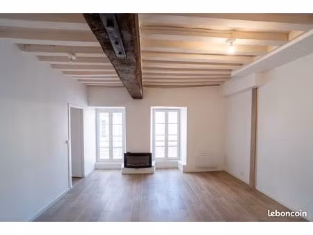 à louer – appartement t2 de charme proche centre ville de rémalard en perche