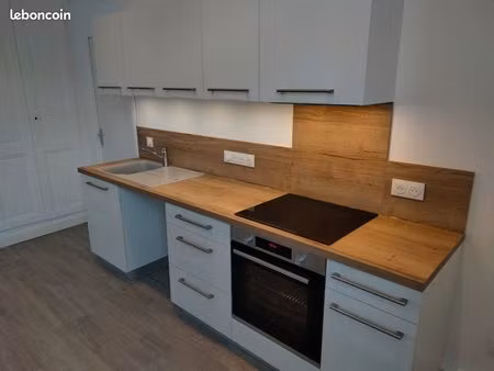 grand appartement 82 m² t3 standing plein centre garage