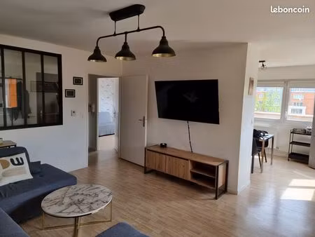 appartement dunkerque - 73m2 - deux chambres - place de parking