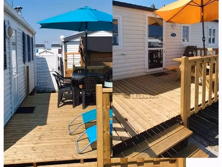 mobil-home à vendre à berck sur mer au camping de la manche
