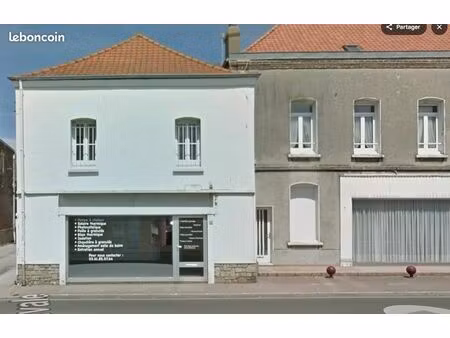 ? local commercial + appartement – emplacement idéal à berck ville