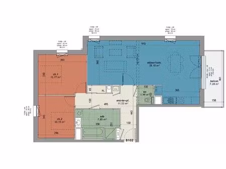 appartement t3