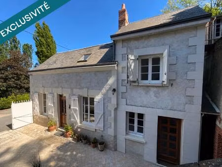 amboise - maison ancienne avec charme  garage et grande cave
