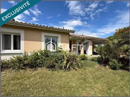 maison familiale de 150 m2 environ  terrain de 1000 m2  vue dégagée.