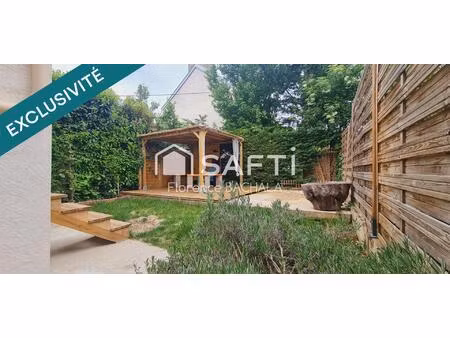 charmante maison de 75 m² sans travaux  trois chambres  avec extérieur