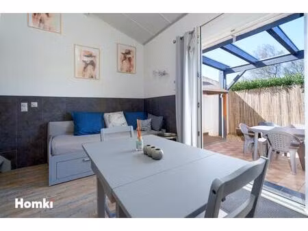 maison/villa t2 de 35 m2 calme  lumière et proximité plages à vic-la-gardiole 34110